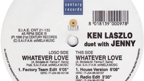 Ken Laszlo - Whatever Love