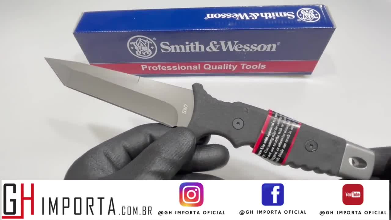 Faca Smith Wesson SW7