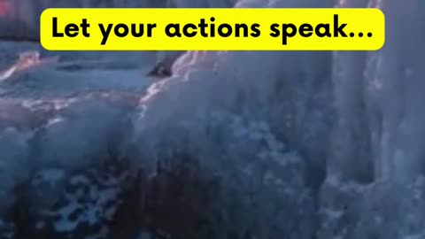 Actions speak #resilience #shorts #innerstrengh