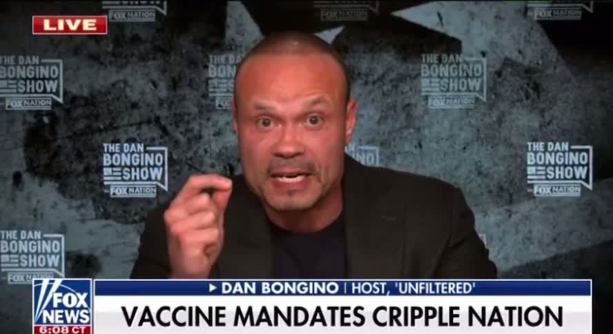 Dan Bongino's Message & Reaction To Biden Administration's New Federal Vaccine Mandates