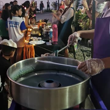 Boo-tifully Sweet Cotton Candy! 🎃🍬