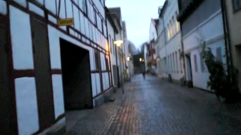 Norra Kyrkogränden. Landskrona. 9 Nov. 2012