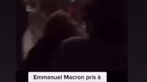 Macron's vehicle attacked by protestors in France