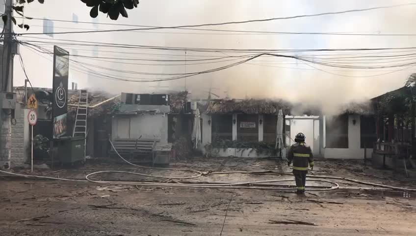Incendio en Crespo