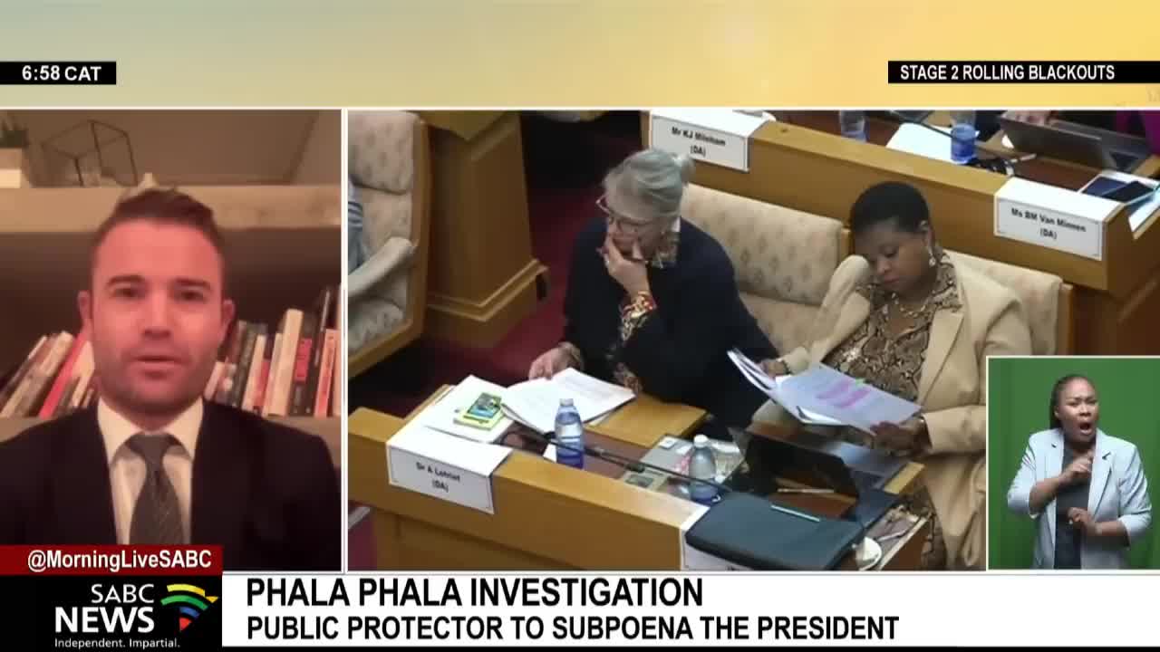 Public protector to subpoena the president