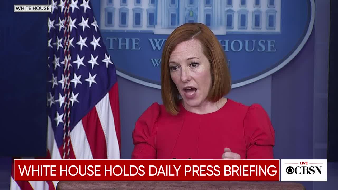 Psaki has a hard time understanding liberty: