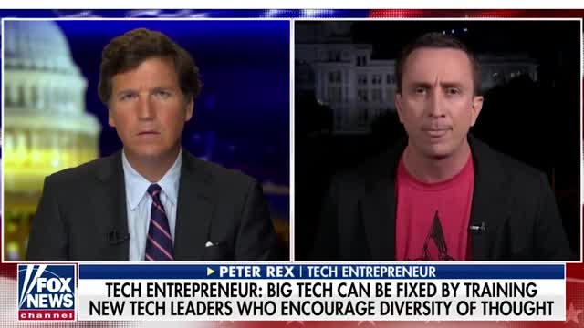 Peter Rex & Tucker Carlson - The Plan to Fight Big Tech