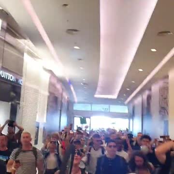 Protesters Take Over Shopping Mall London Westfield The Village