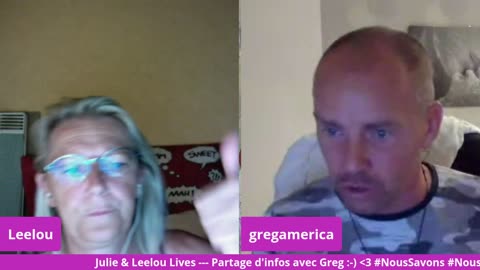 Partage d'Infos avec Greg 29 Aout 21