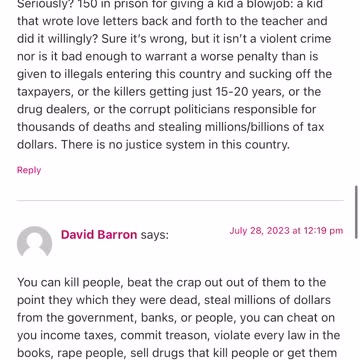 Female teacher molests boys and adults are ok with it