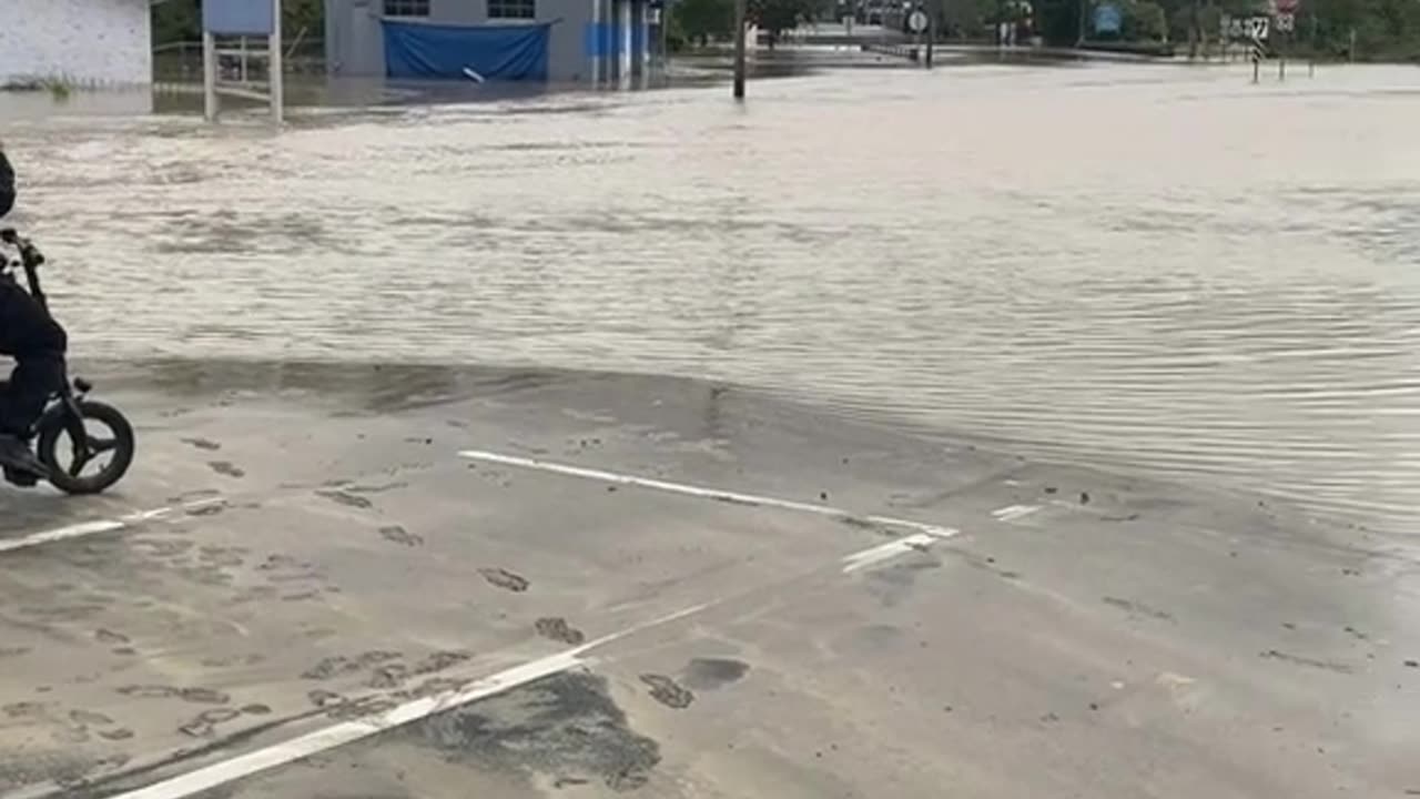 A town after a tornado