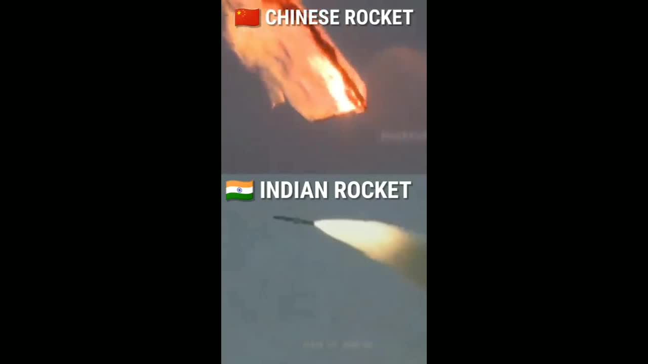 Indian Rocket vs Chines Rocket