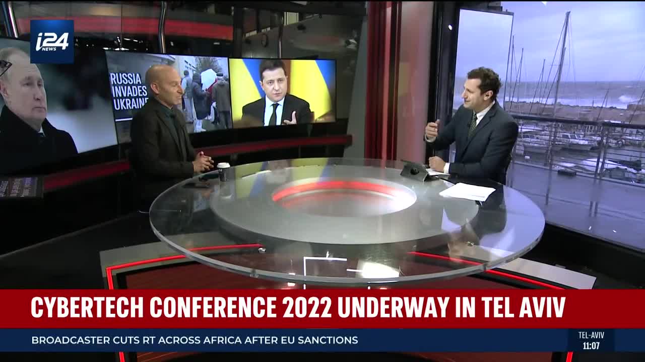 Israel's PM Naftali Bennett speaks at Cybertech Tel Aviv 2022