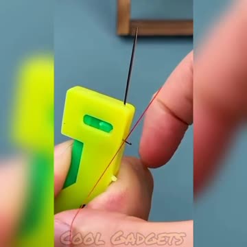 Needle threader#gadget