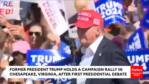 WATCH- Trump Reacts To Claims That Biden Will Leave Race After DebateAnd Makes His Own Prediction