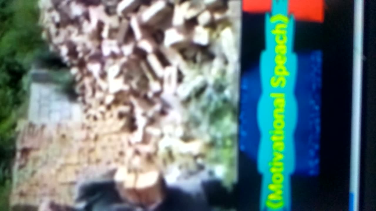 Beautiful.singing a labour during his working time to relex himself