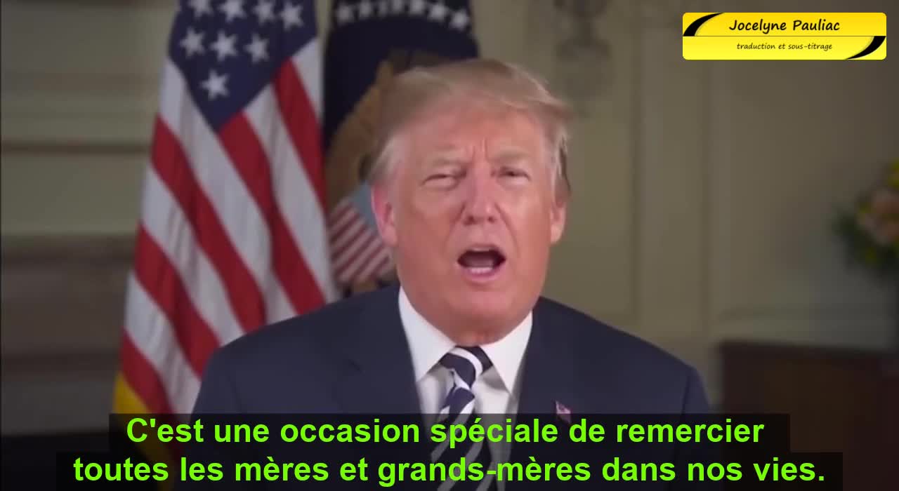 Message de Donald J. Trump - Fête des Mères