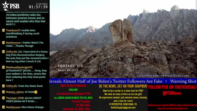 2022-05-19 01:25 EDT - Crossing the Matrix: with Chris