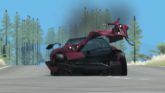 huge car crashes I car crash I BeamNG Drive CRASH