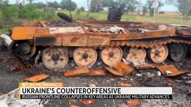 Retreating Russian forces signal loss of Kharkiv region