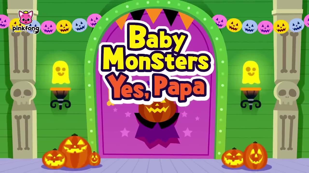 Zombie Yes Papa 🧟_♀️ _ Halloween Songs for Kids _ Pinkfong Official