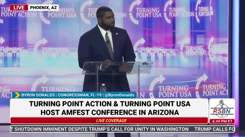 FULL SPEECH: Byron Donalds Speaks at TPUSA's America Fest Conference: Day Three - 12/21/24