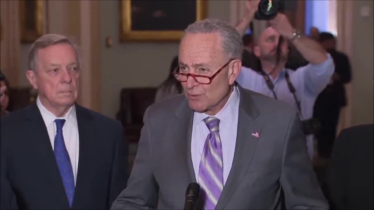 AS THE PLANDEMIC TURNS - "NEW VARIANTS CAN COME" Senator Schumer