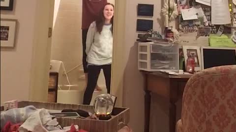 Teenage Girlfriends DESTROY Bathroom After Failed Stunt