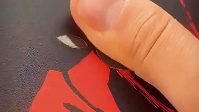 I turned his MacBook into a Batman Comic-book!