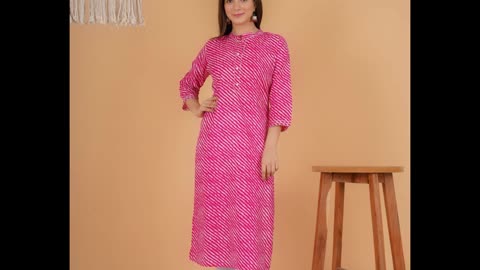 Get Leheriya Kurti in Different Colors