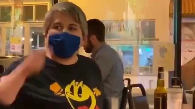 Anti-Trumper freaks out over MAGA hat!