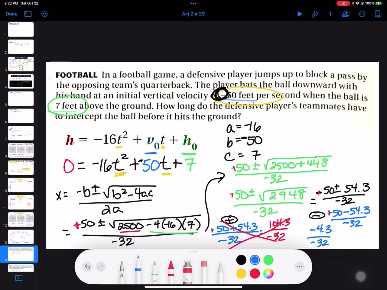 029 Algebra 2