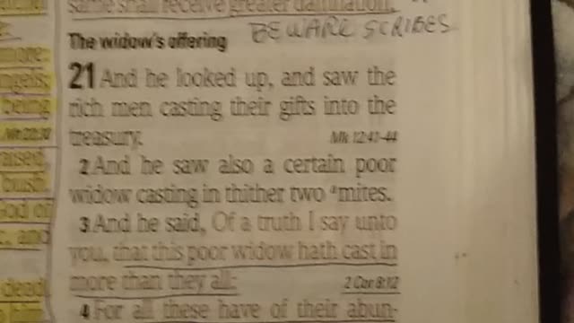 Beware of the scribes