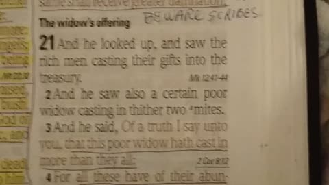 Beware of the scribes