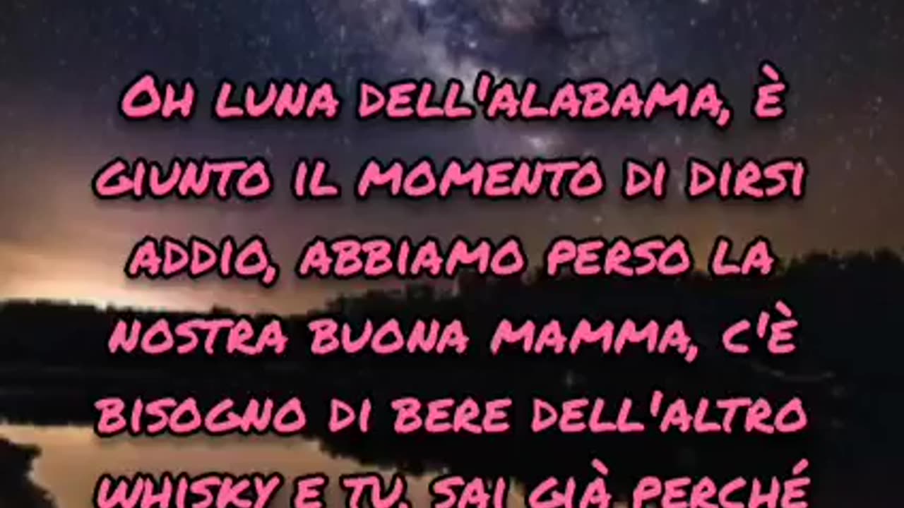 "Alabama song" -The Doors (1967)- traduzione in italiano