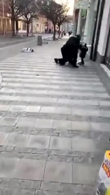 Coronavirus Cops Tackle Man Who Forgot Mask While His Son Cries For Help!