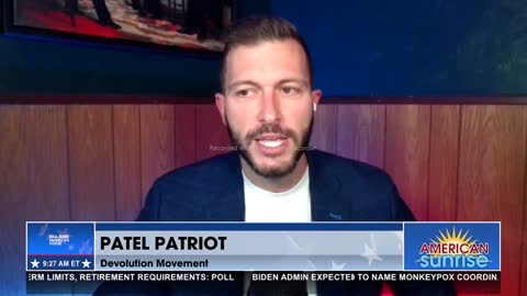 Patel Patriot Jon on with Ed & Karen just moments ago July 26 2022