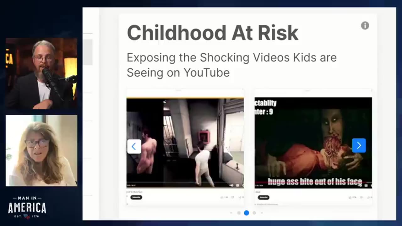 GRAPHIC WARNING: YouTube is Exposing Kids to Horrific Sex & Gore w/ Naomi Wolf [CLIP]