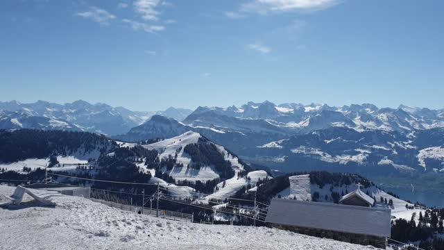 Scenery of Rigi Mountain