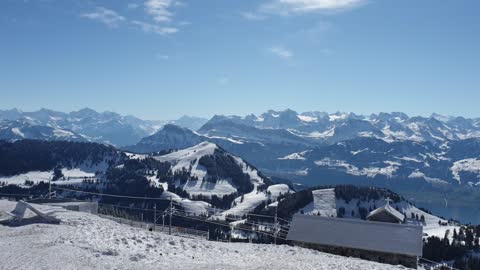 Scenery of Rigi Mountain