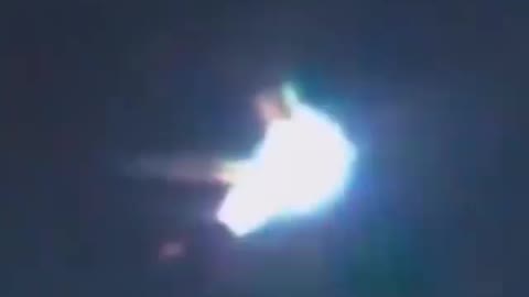 Luminous UFOs appear and intrigue people