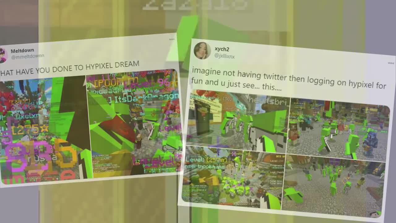 Hypixel, but if I see a Dream skin, the video ends