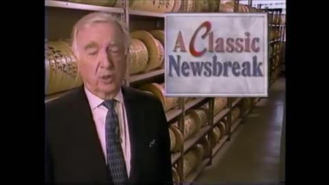 February 18, 1991 - CBS Classic Newsbreak with Walter Cronkite