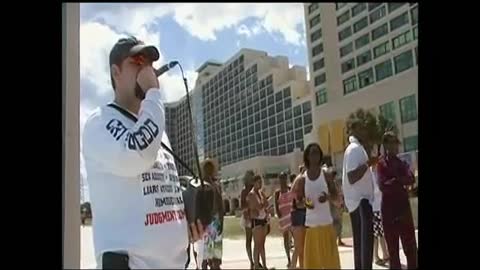 B.E.T. Concert Street Preaching - Daytona Beach Spring Break 2010 (Day 6)