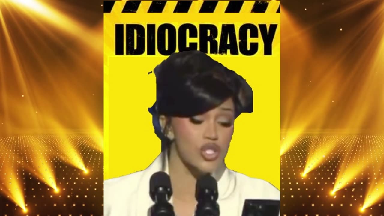 Kamala Harris Idiocracy Starring Cardi B - I Belleev'n Evry Wurd Dat Cums Outta Hur Mout