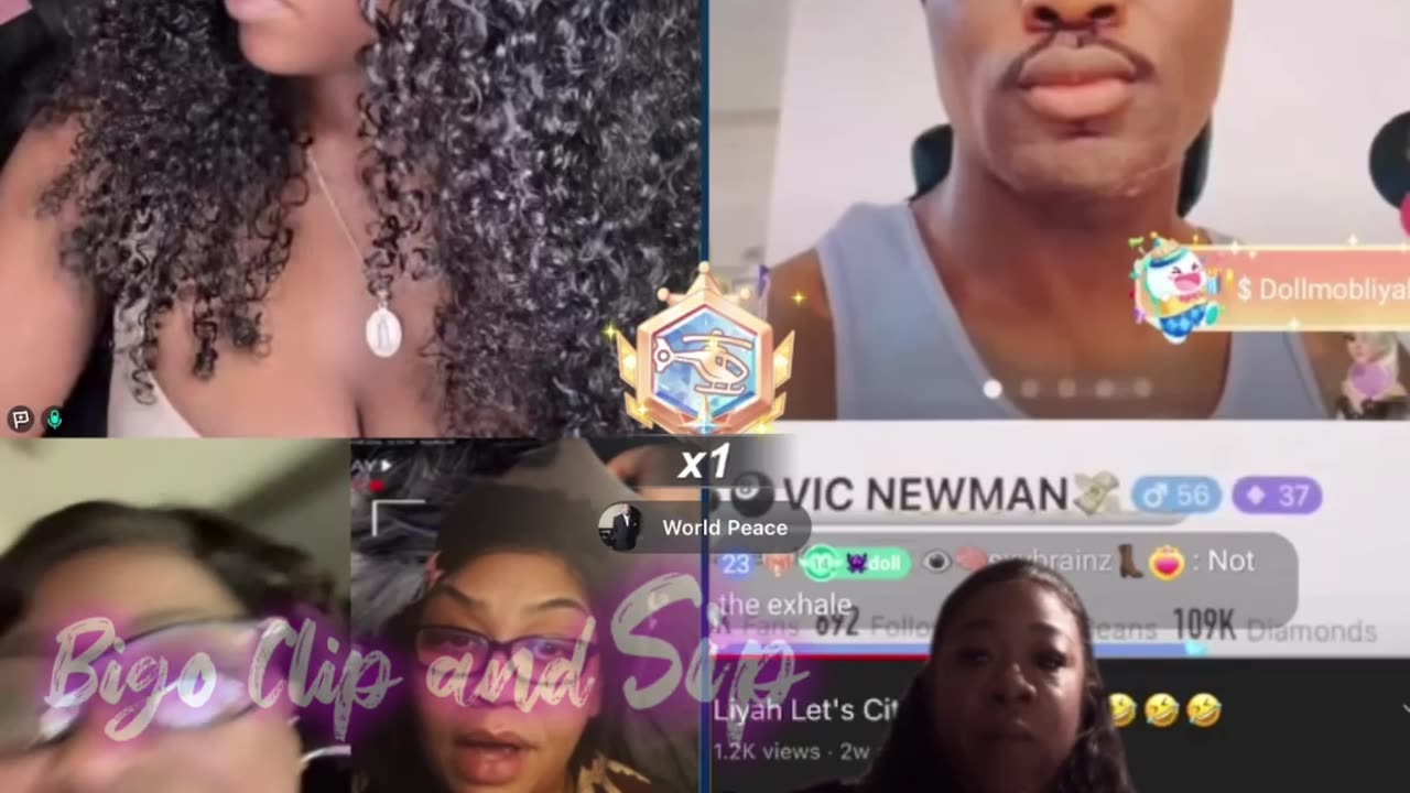 Liyah Pumken n Precious discuss violation list Bigo is putting ppl on 10/1/24 #bigoclipandsip