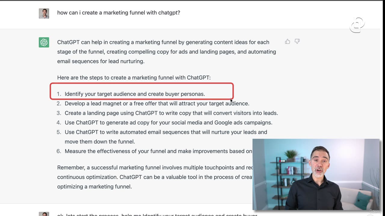 Chapter 10 | 003 Steps to create a powerful marketing funnel with ChatGPT