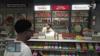 GTA 5 Store Hold Up!