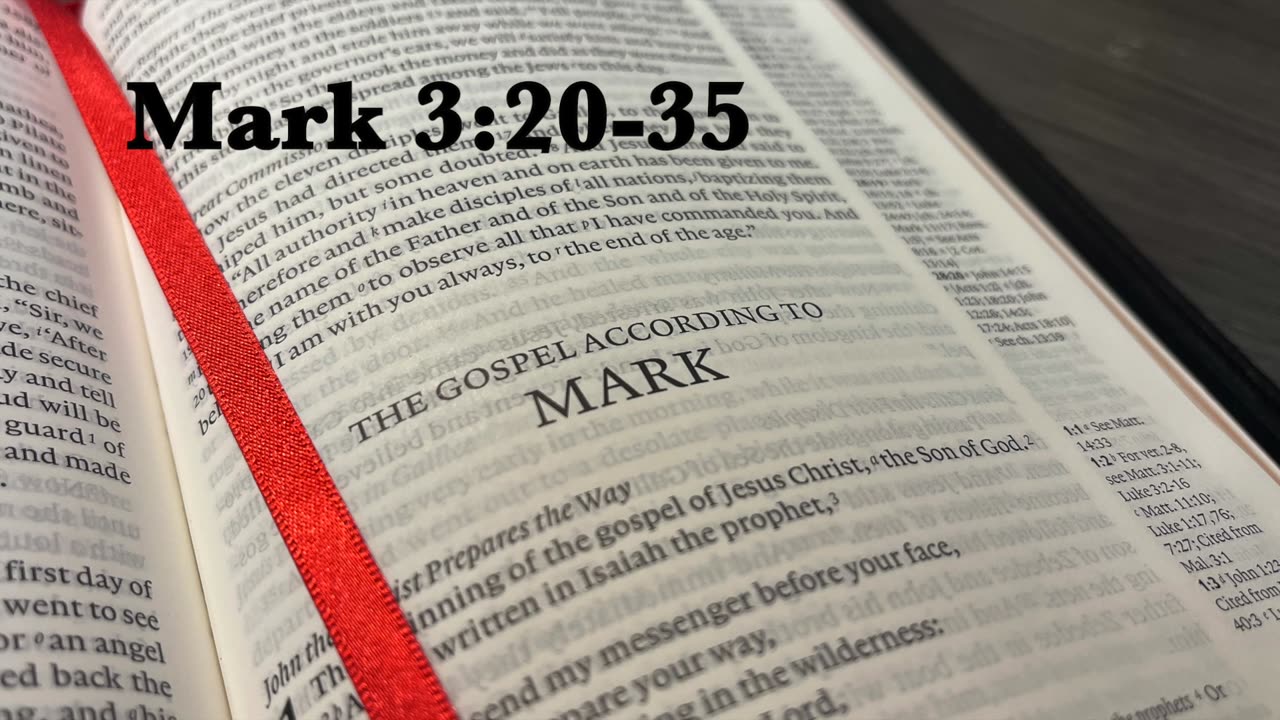 Mark 3:20-35 | The Unpardonable Sin | Lucas Crawford