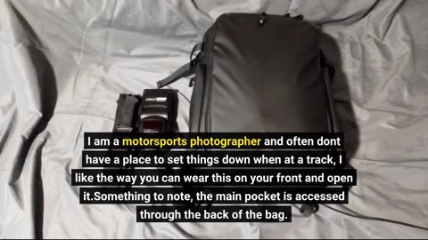 Besnfoto Camera Bag #Backpack Waterproof Medium for DSLR/SLR-Overview